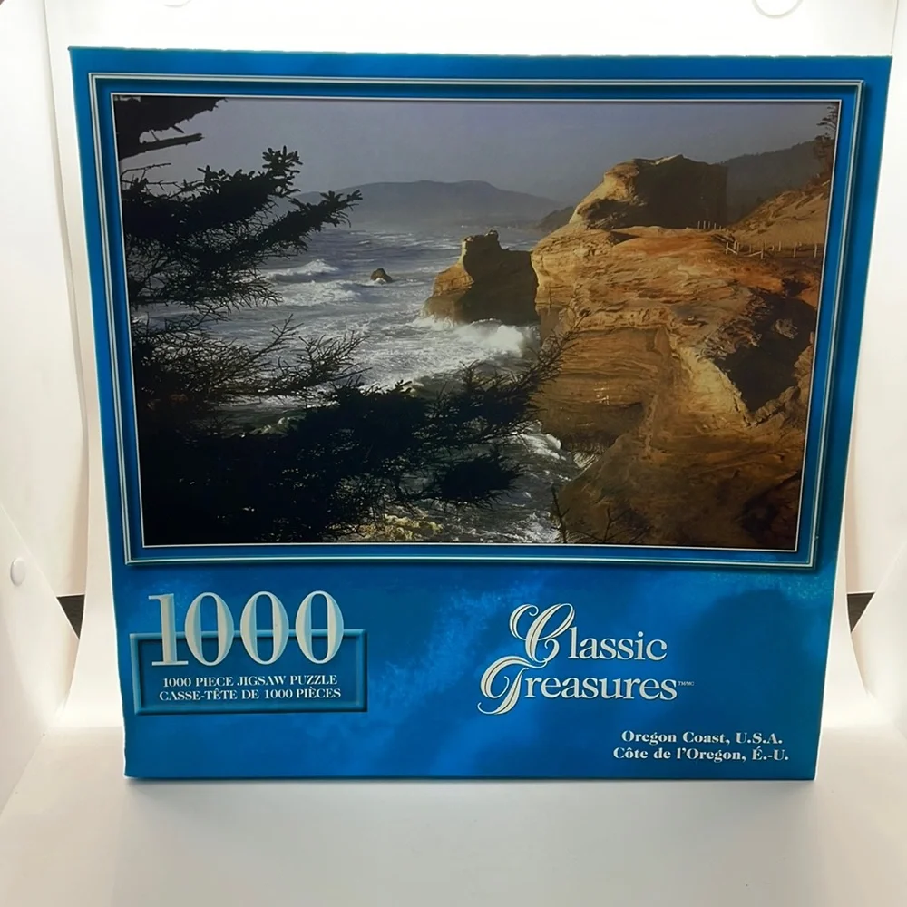 Classic Treasures Puzzle •Oregon Coast• 1000pc Jigsaw (19.13